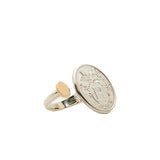 thumbnail Ex-Libris ring, medium model size 51 - L'UXE LINK