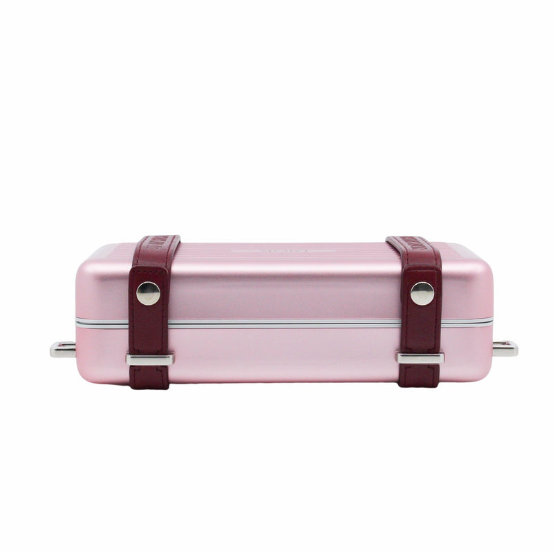 X RIMOWA PERSONAL CLUTCH ALUMINUM PHW - L'UXE LINK