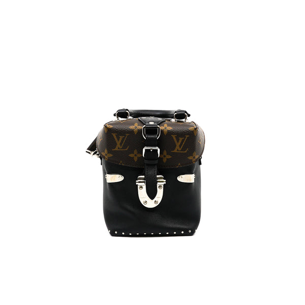 camara box in leather black/monogram 2016