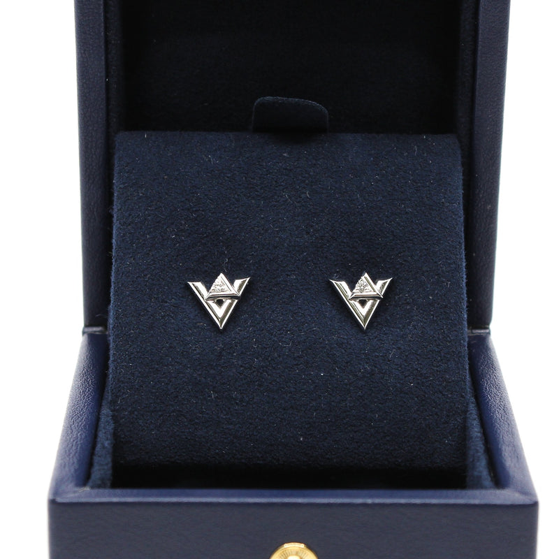 earring v with triangle wg diamond rrp 5420