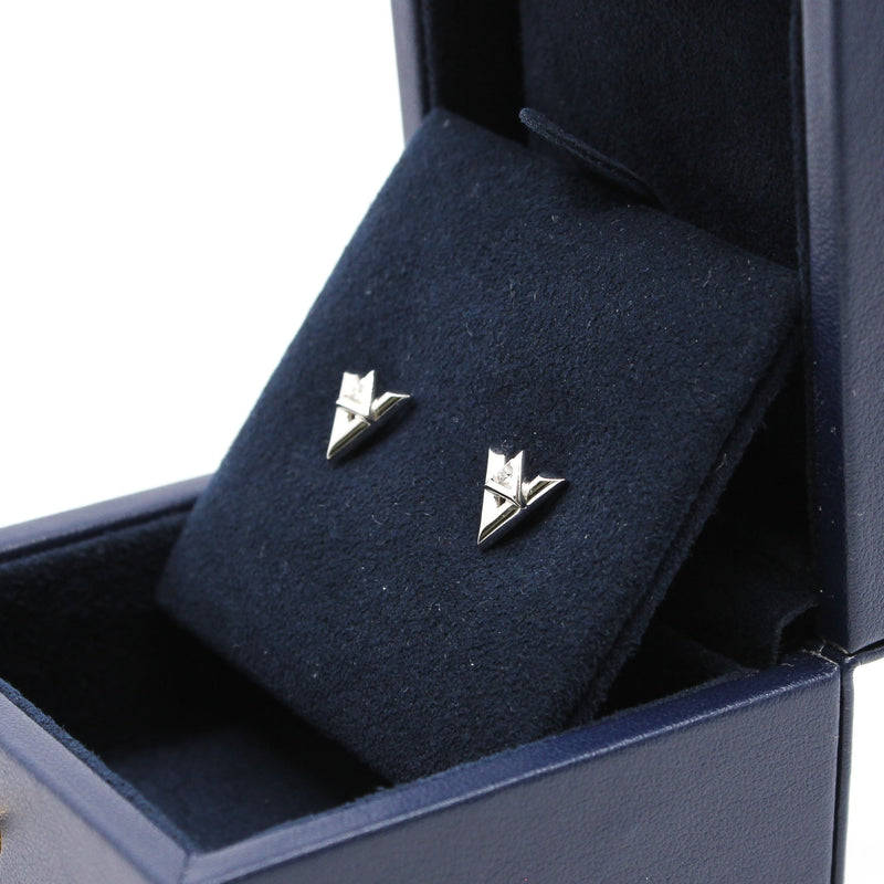 earring v with triangle wg diamond rrp 5420